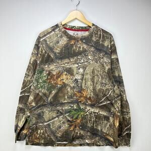 Vintage Y2K Realtree Camo Long Sleeve Shirt XL